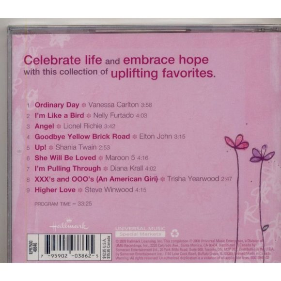HOPE SONGS TO CELEBRATE LIFE, Hallmark, BIG STARS! - Picture 2 of 2